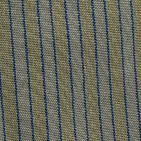 Brooks Brothers Non Iron Striped Yellow Blue 18 34 Traditional Fit FRENCH CUFFS - Picture 16 of 16